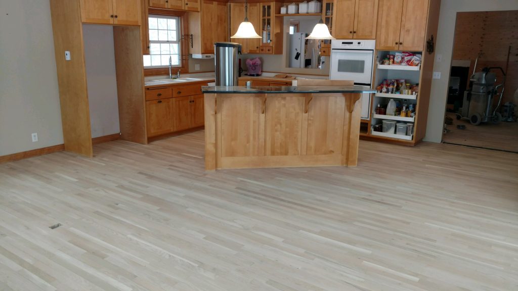 Ready to be Finished Wood Floor