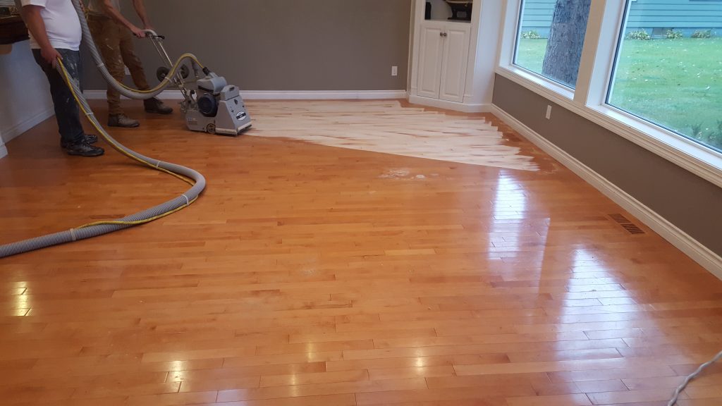 finishing a wood floor